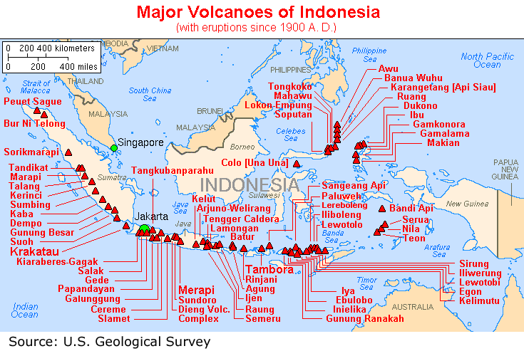 indonesia map of world. Indonesia has had the highest